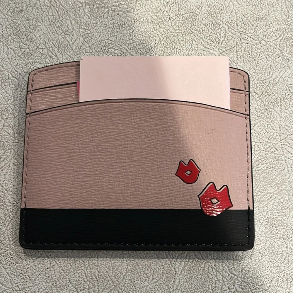 Kate spade x Disney Minnie Mouse card holder brand new